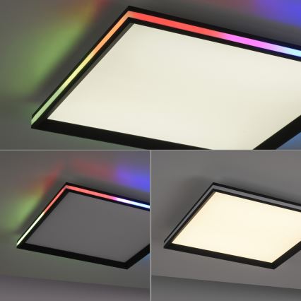 Leuchten Direkt 15556-18 - Стельовий RGBW-світильник з регулюванням яскравості GALACTICA LED/32W/230V 2700-5000K + пульт дистанційного керування