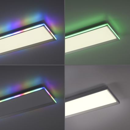 Leuchten Direkt 15557-16 - LED RGB з регулюванням яскравості стельовий світильник GALACTICA LED/40W/230V
