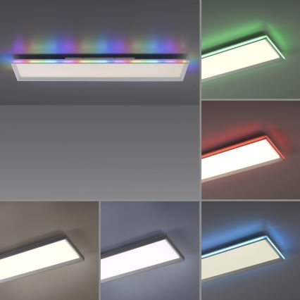 Leuchten Direkt 15557-16 - LED RGB з регулюванням яскравості стельовий світильник GALACTICA LED/40W/230V