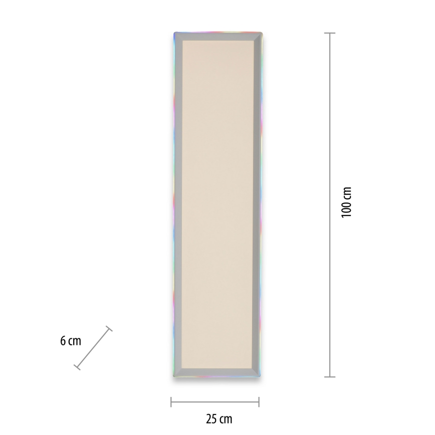 Leuchten Direkt 15557-16 - LED RGB з регулюванням яскравості стельовий світильник GALACTICA LED/40W/230V