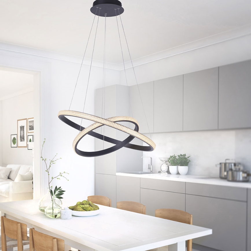 Leuchten Direkt 15610-18 - Підвісна LED люстра з регулюванням яскравості MUSA LED/36W/230V