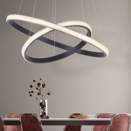 Leuchten Direkt 15610-18 - Підвісна LED люстра з регулюванням яскравості MUSA LED/36W/230V