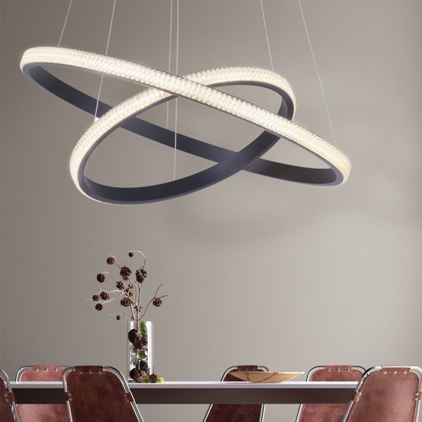 Leuchten Direkt 15610-18 - Светодиодная диммируемая люстра на тросе MUSA LED/36W/230V