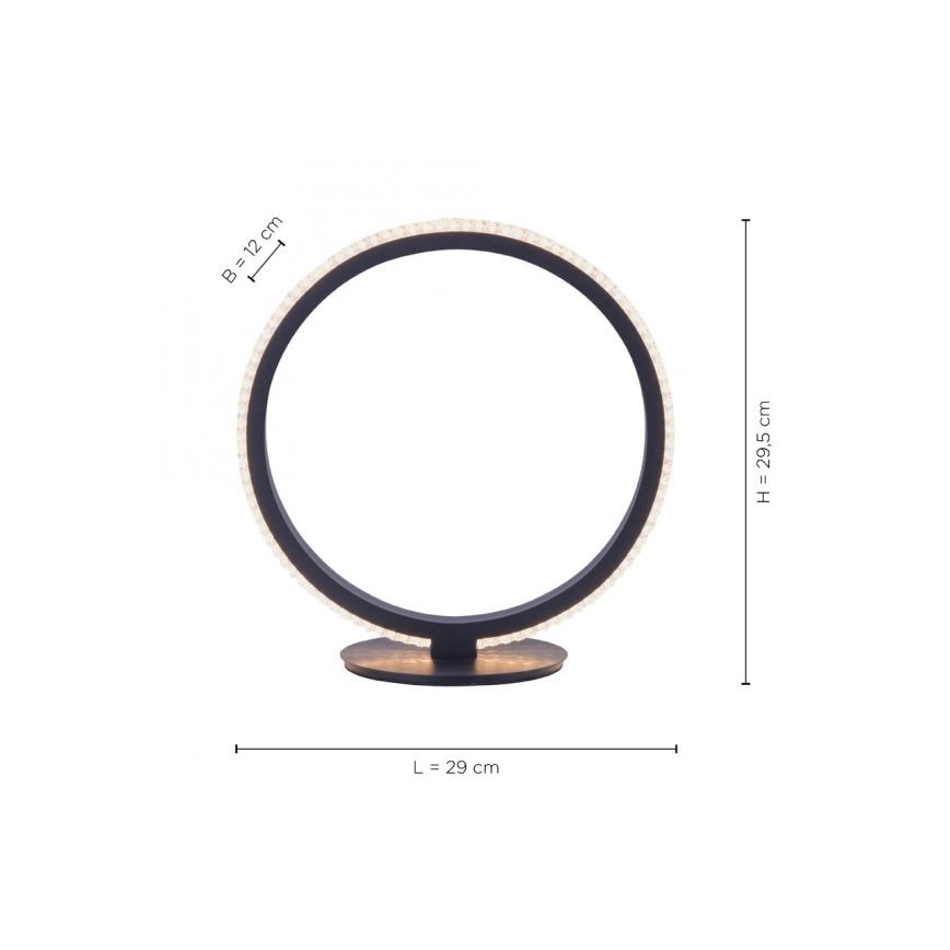 Leuchten Direkt 15612-18 - Светодиодная настольная лампа MUSA LED/11W/230V