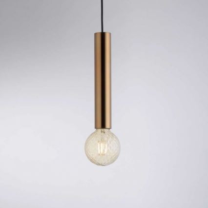 Leuchten Direkt 15617-60 - Підвісна люстра BRUNA 1xE27/60W/230V латунь