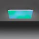 Leuchten Direkt 15620-16 - Светодиодный RGB-светильник с регулированием яркости YUKON LED/24W/230V 2700-5000K + дистанционное управление