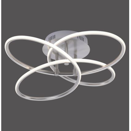 Leuchten Direkt 15660-55 - Пристельова LED люстра з регулюванням яскравості NODE LED/27W/230V