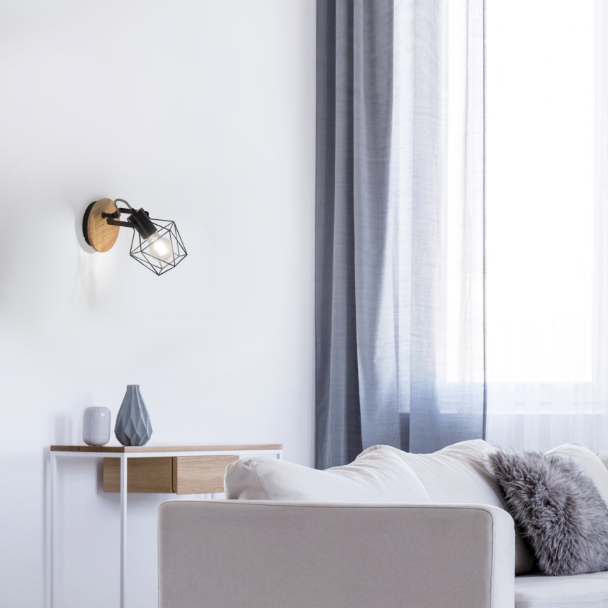 Leuchten Direkt 15671-78 - Настінний точковий світильник JARO 1xE27/60W/230V