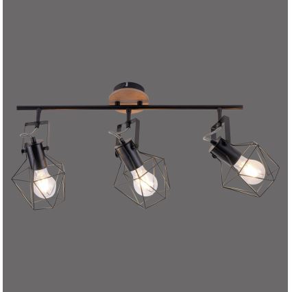 Leuchten Direkt 15673-78 - Прожектор JARO 3xE27/60W/230V