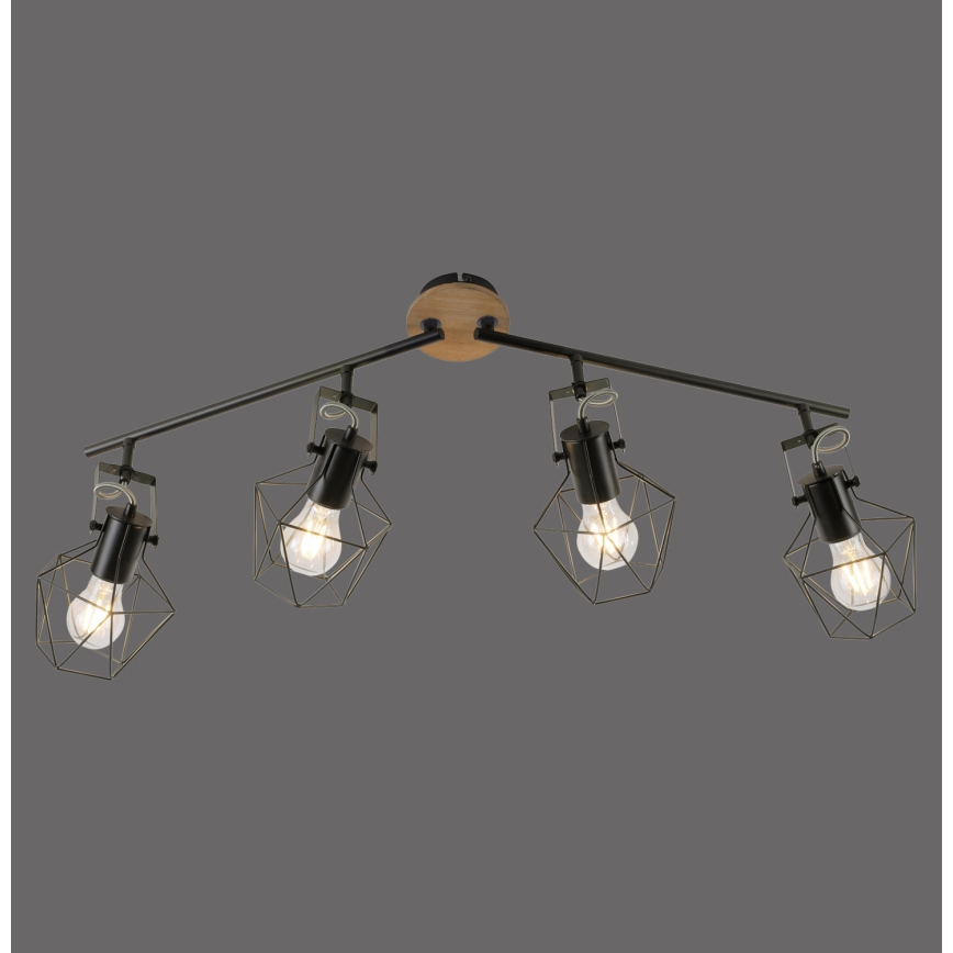 Leuchten Direkt 15674-78 - Прожектор JARO 4xE27/60W/230V