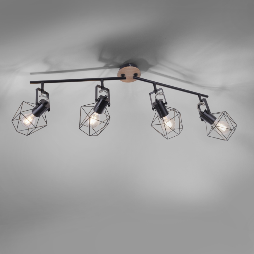 Leuchten Direkt 15674-78 - Прожектор JARO 4xE27/60W/230V