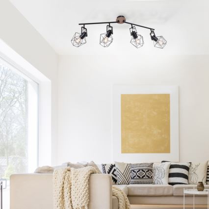 Leuchten Direkt 15674-78 - Точковий світильник JARO 4xE27/60W/230V