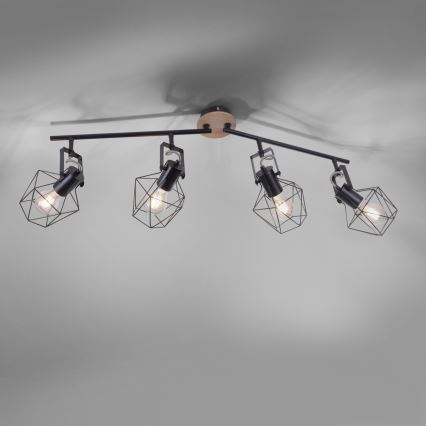 Leuchten Direkt 15674-78 - Точковий світильник JARO 4xE27/60W/230V