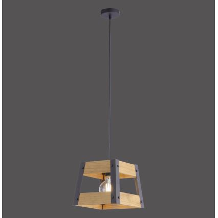 Leuchten Direkt 15720-79 - Люстра на мотузці CRATE 1xE27/60W/230V