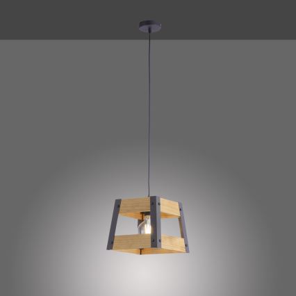 Leuchten Direkt 15720-79 - Люстра на мотузці CRATE 1xE27/60W/230V