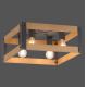 Leuchten Direkt 15724-79 - Потолочный светильник CRATE 4xE27/60W/230V