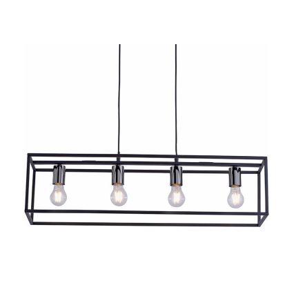 Leuchten Direkt 15854-18 - Люстра на тросе FABIO 4xE27/60W/230V