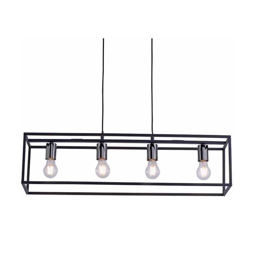 Leuchten Direkt 15854-18 - Люстра на тросе FABIO 4xE27/60W/230V