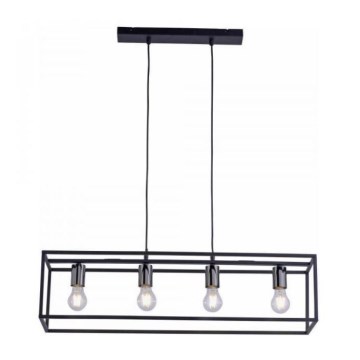 Leuchten Direkt 15854-18 - Підвісна люстра FABIO 4xE27/60W/230V