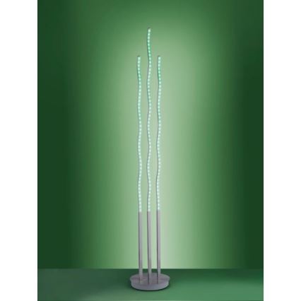 Leuchten Direkt 16268-55 - Светодиодный RGB-торшер с регулированием яркости WAVE LED/31W/230V + дистанционное управление