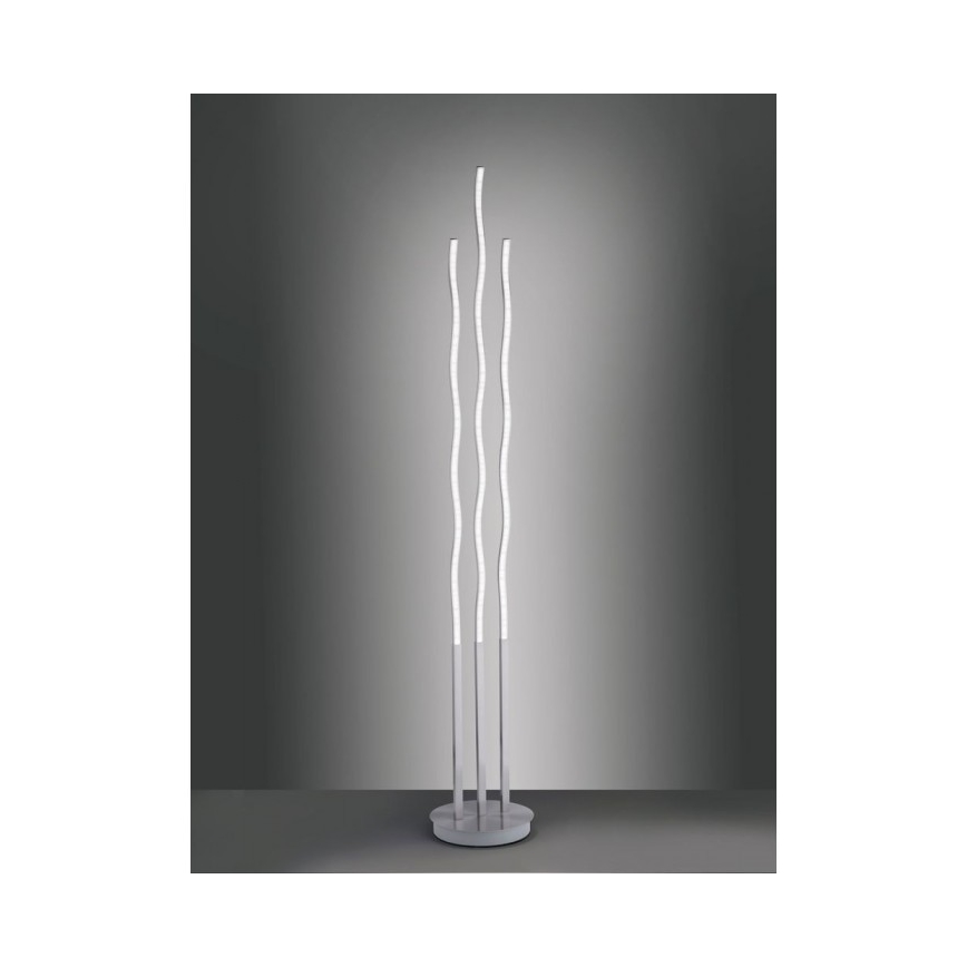 Leuchten Direkt 16268-55 - Светодиодный RGB-торшер с регулированием яркости WAVE LED/31W/230V + дистанционное управление