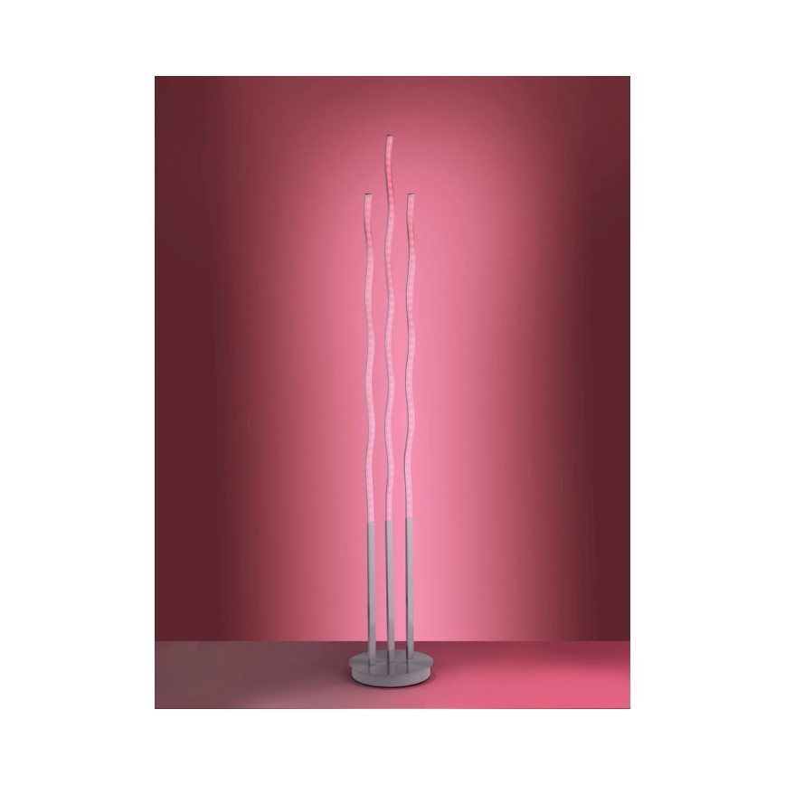 Leuchten Direkt 16268-55 - Світлодіодний RGB торшер з регулюванням яскравості WAVE LED/31W/230V + пульт дистанційного керування