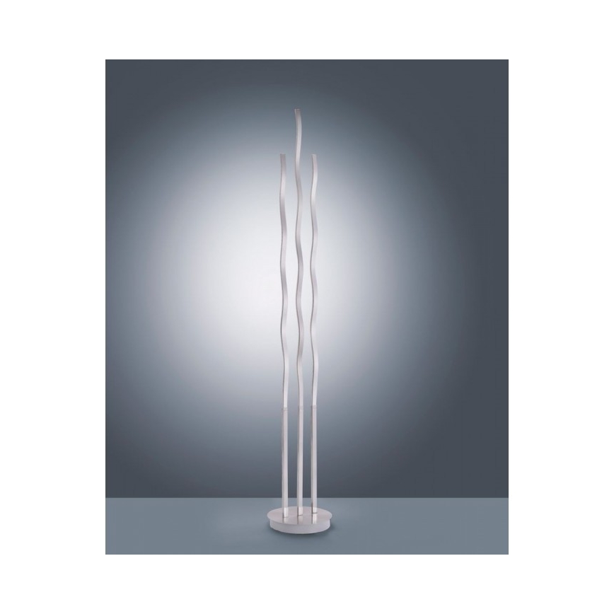 Leuchten Direkt 16268-55 - Світлодіодний RGB торшер з регулюванням яскравості WAVE LED/31W/230V + пульт дистанційного керування