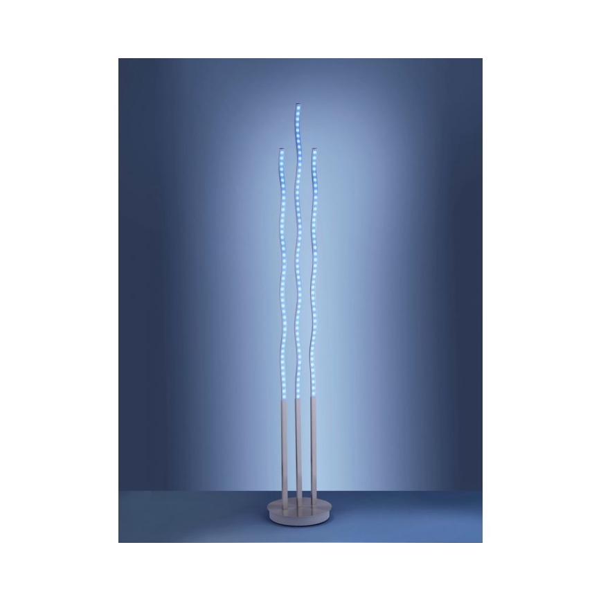 Leuchten Direkt 16268-55 - Світлодіодний RGB торшер з регулюванням яскравості WAVE LED/31W/230V + пульт дистанційного керування