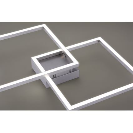 Leuchten Direkt 16429-55 - Светодиодный потолочный RGB-светильник с регулированием яркости LOLA 2xLED/12,5W/230V Tuya + пульт ДУ