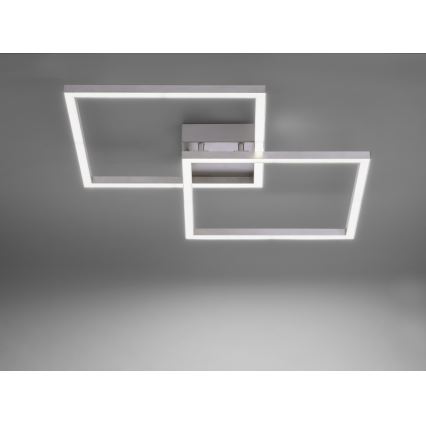 Leuchten Direkt 16429-55 - Светодиодный потолочный RGB-светильник с регулированием яркости LOLA 2xLED/12,5W/230V Tuya + пульт ДУ