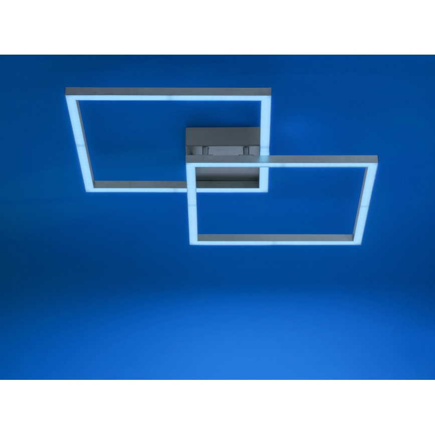 Leuchten Direkt 16429-55 - Светодиодный потолочный RGB-светильник с регулированием яркости LOLA 2xLED/12,5W/230V Tuya + пульт ДУ
