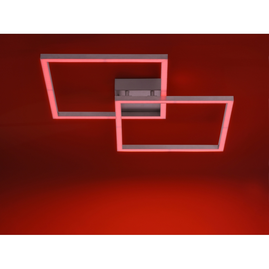 Leuchten Direkt 16429-55 - Светодиодный потолочный RGB-светильник с регулированием яркости LOLA 2xLED/12,5W/230V Tuya + пульт ДУ