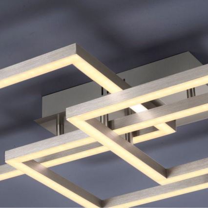 Leuchten Direkt 16431-55 - Пристельова LED RGB люстра з регулюванням яскравості MAXI LED/27W/230V + пульт дистанційного керування