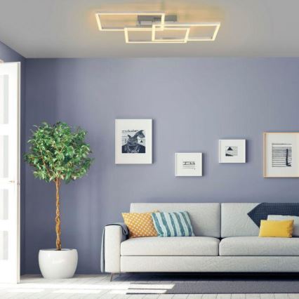 Leuchten Direkt 16431-55 - Светодиодная припотолочная RGB-люстра с регулировнием яркости MAXI LED/27W/230V + дистанционное управление