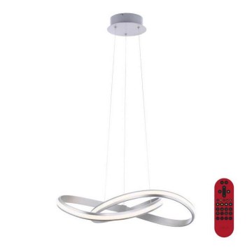 Leuchten Direkt 18432-55 - Светодиодная подвесная RGB-люстра с регулированием яркости MELINDA LED/28W/230V + дистанционное управление