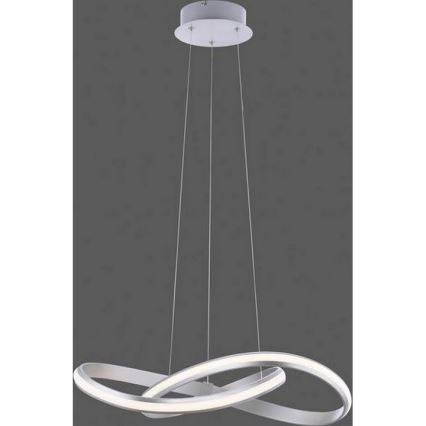 Leuchten Direkt 18432-55 - Светодиодная подвесная RGB-люстра с регулированием яркости MELINDA LED/28W/230V + дистанционное управление