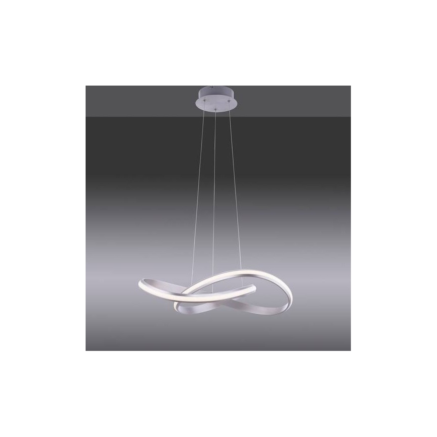 Leuchten Direkt 18432-55 - Светодиодная подвесная RGB-люстра с регулированием яркости MELINDA LED/28W/230V + дистанционное управление