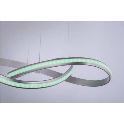 Leuchten Direkt 18432-55 - Светодиодная подвесная RGB-люстра с регулированием яркости MELINDA LED/28W/230V + дистанционное управление