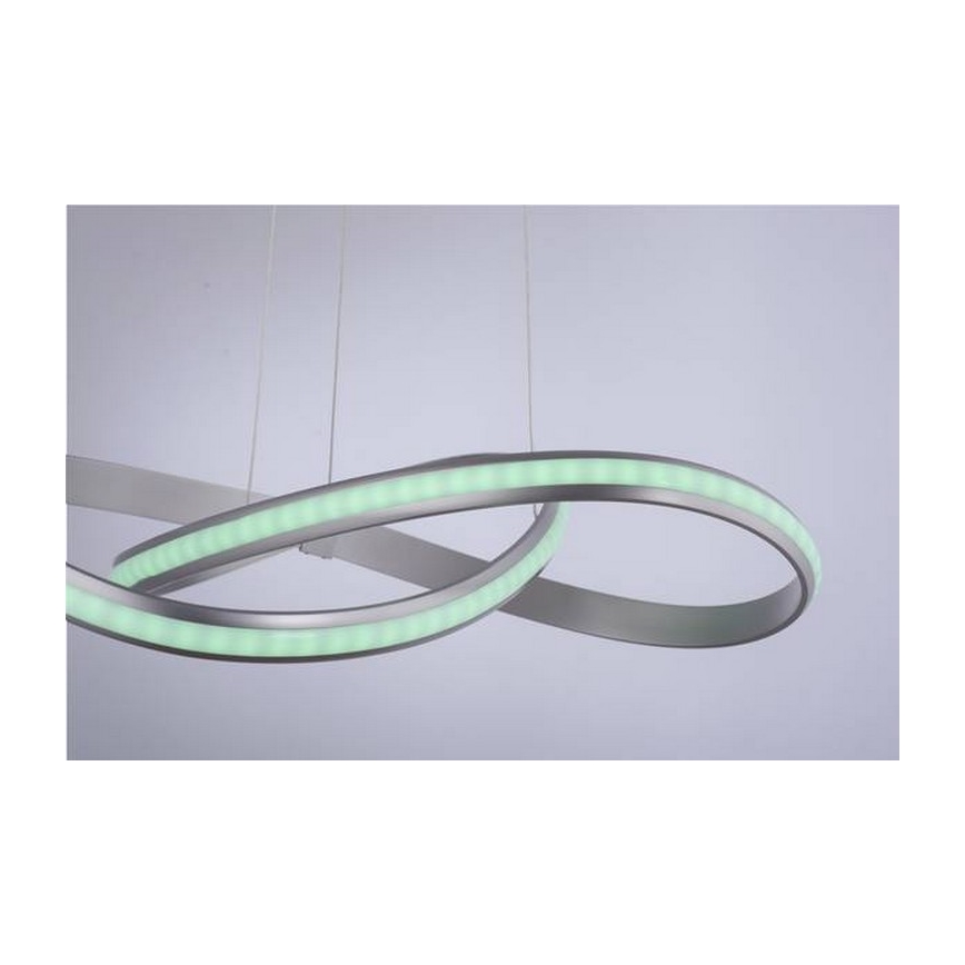 Leuchten Direkt 18432-55 - Светодиодная подвесная RGB-люстра с регулированием яркости MELINDA LED/28W/230V + дистанционное управление
