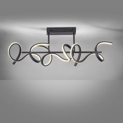 Leuchten Direkt 19032-18 - LED Димерна люстра на жердині CURLS 3xLED/25,8W/230V