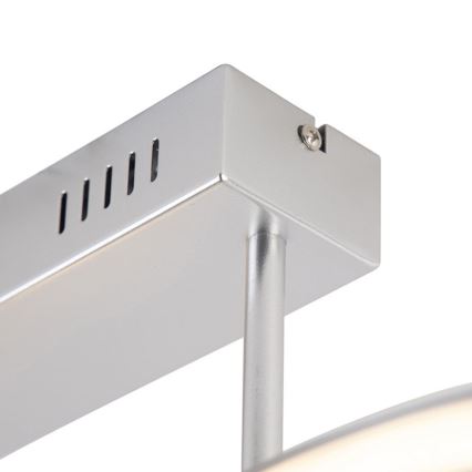 Leuchten Direkt 19032-21 - Пристельова LED люстра з регулюванням яскравості CURLS LED/25,8W/230V