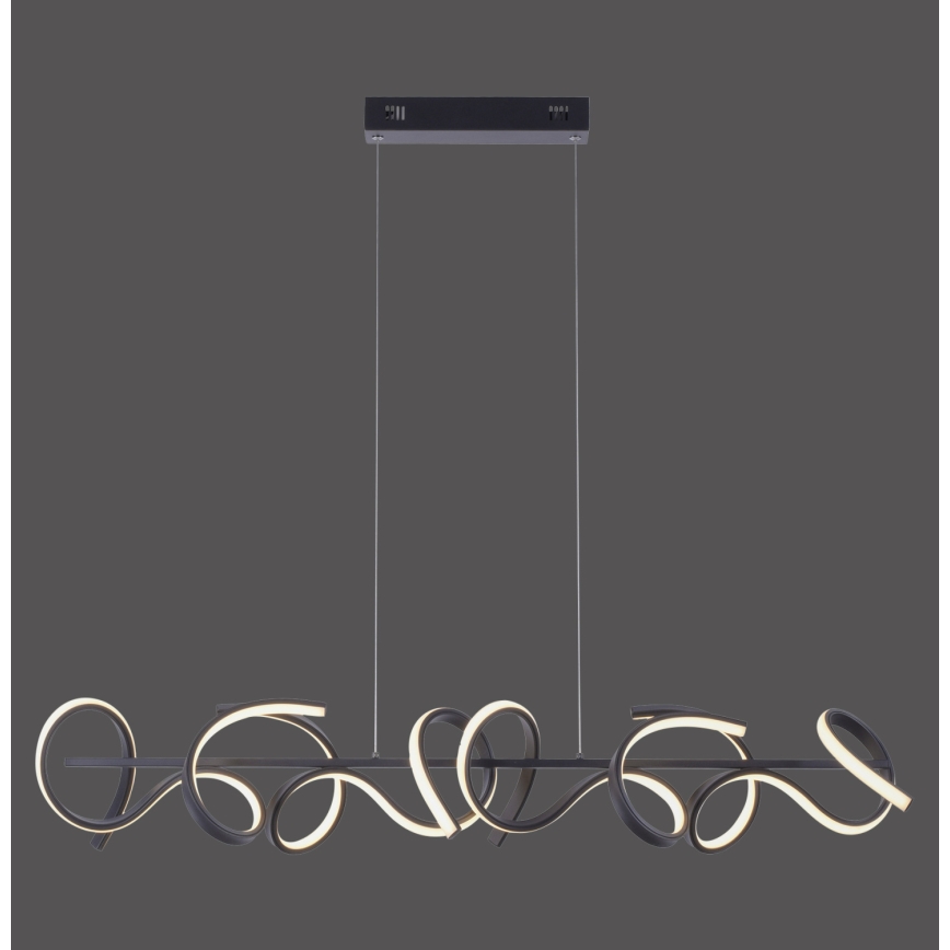 Leuchten Direkt 19033-18 - LED Димерна люстра на мотузці CURLS 4xLED/10,2W/230V