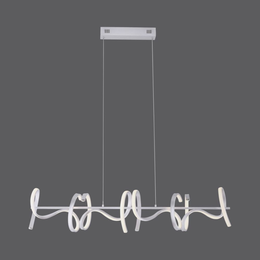 Leuchten Direkt 19033-21 - Світлодіодна регульована люстра на тросі CURLS LED/40,8W/230V