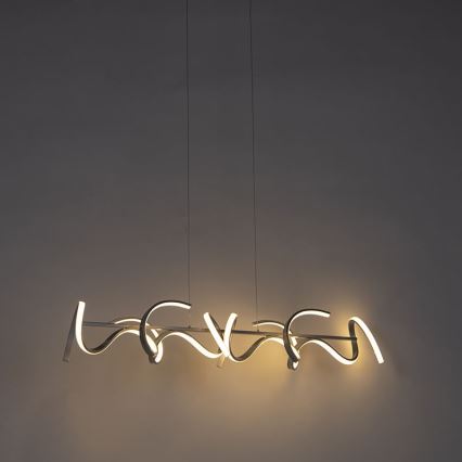 Leuchten Direkt 19033-21 - Підвісна LED люстра з регулюванням яскравості CURLS LED/40,8W/230V