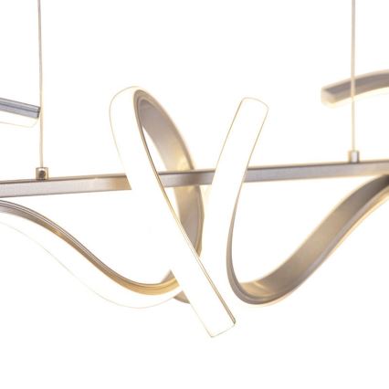 Leuchten Direkt 19033-21 - Підвісна LED люстра з регулюванням яскравості CURLS LED/40,8W/230V