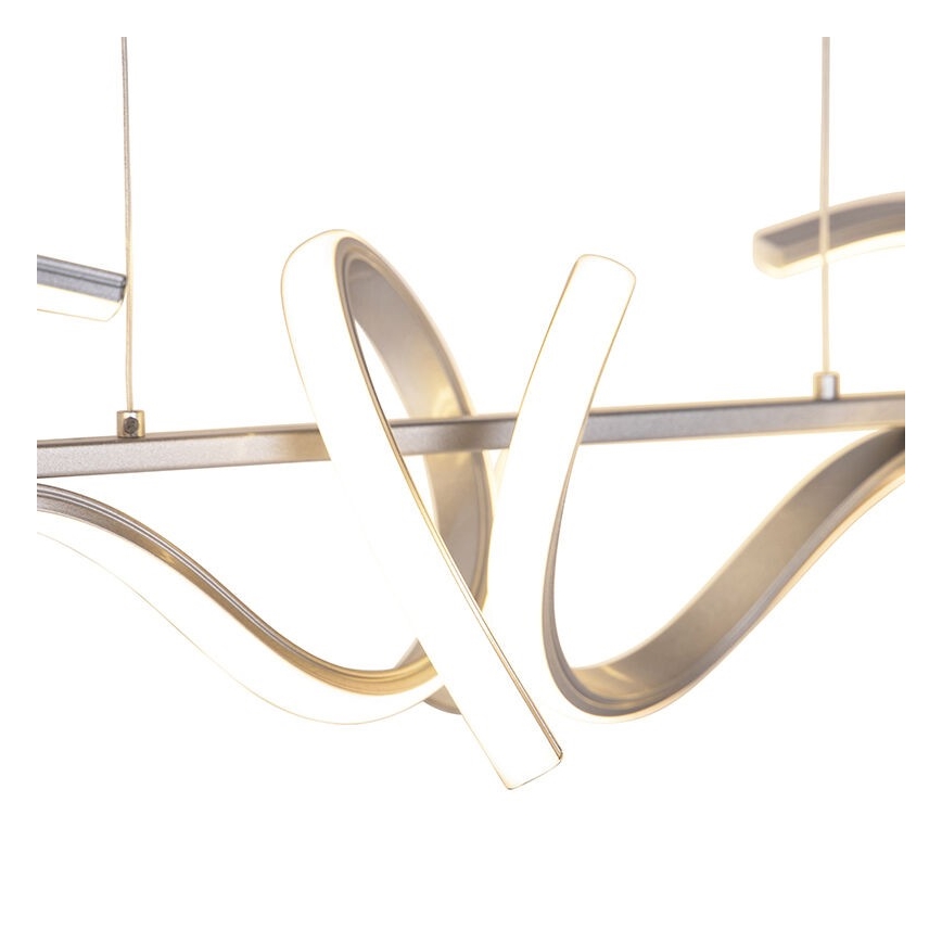 Leuchten Direkt 19033-21 - Светодиодная диммируемая люстра на тросе CURLS LED/40,8W/230V