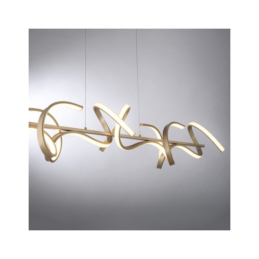Leuchten Direkt 19033-60 - Підвісна LED люстра з регулюванням яскравості CURLS LED/40,8W/230V
