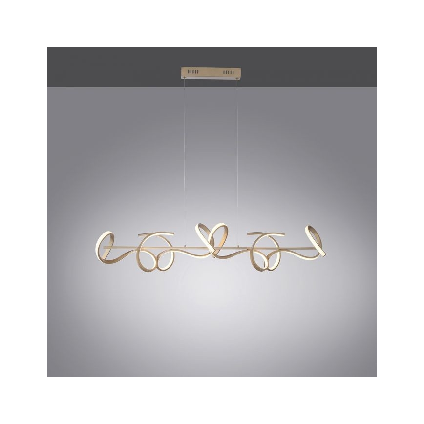 Leuchten Direkt 19033-60 - Підвісна LED люстра з регулюванням яскравості CURLS LED/40,8W/230V