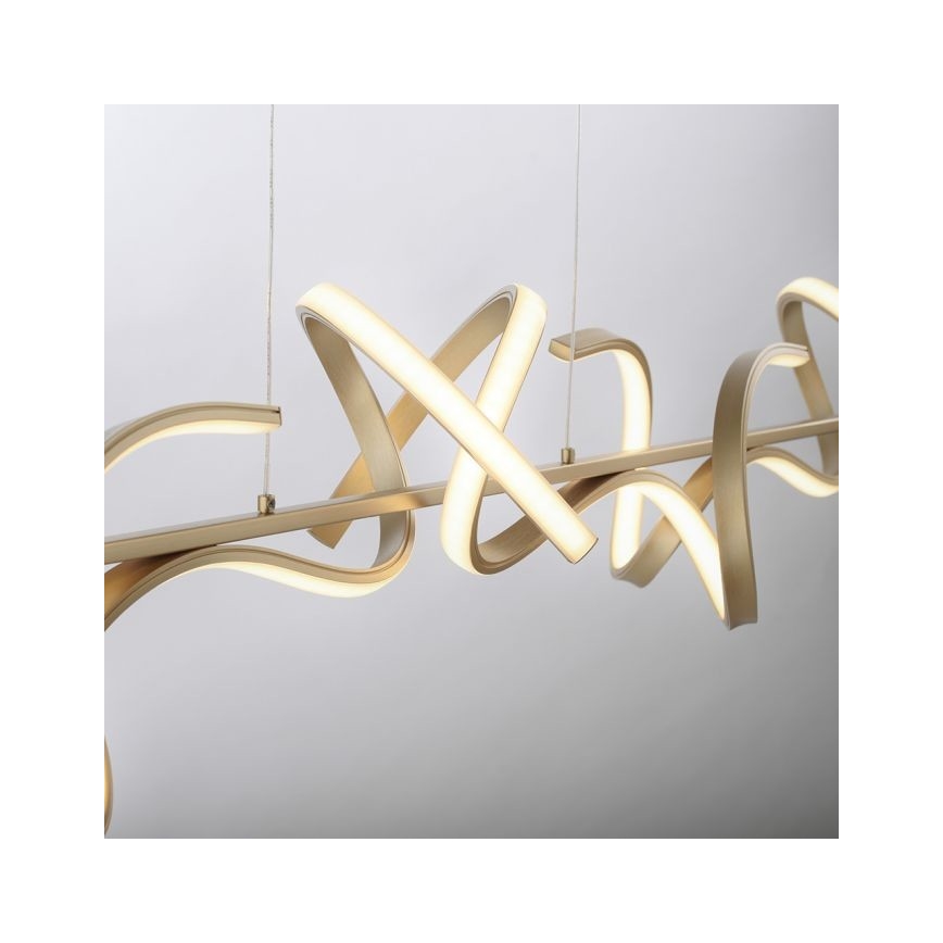 Leuchten Direkt 19033-60 - Підвісна LED люстра з регулюванням яскравості CURLS LED/40,8W/230V