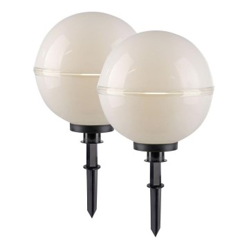 Leuchten Direkt 19324-16-2 - НАБІР 2x Вулична лампа 1xE27/40W/230V діаметр 40 см IP44